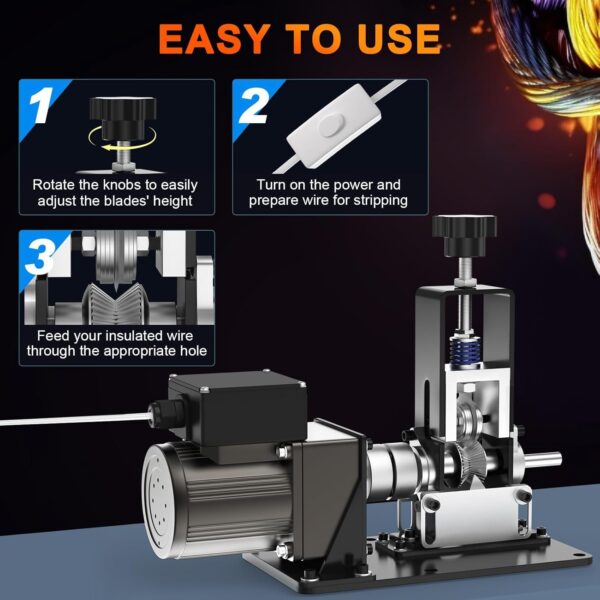 Electric Wire Stripping Machine for Copper Wire Recycling - Image 4