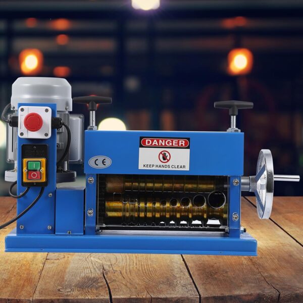 Automatic Wire Stripping Machine for Scrap Cable Copper Recycling - Image 4