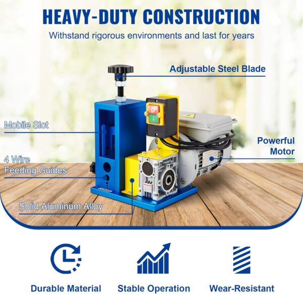 180W Electric Wire Stripper for Copper Wire Recycling - Image 4