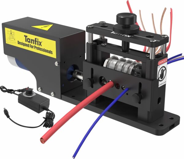 Electric Scrap Wire Stripper Machine, 6 Channels, 5 Blades