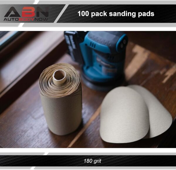 ABN 6" 180 Grit Sandpaper Roll - 100Pc - Image 4