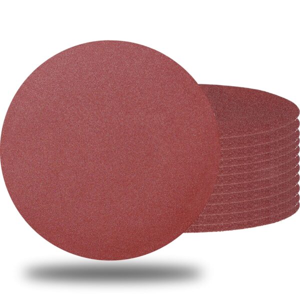 10 PCS 9" 180 Grit Sanding Discs for Hand Sander