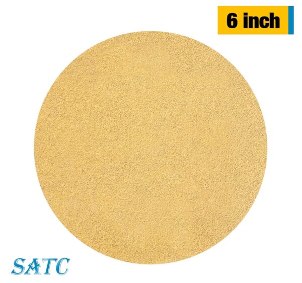 6" Adhesive Backed Sanding Discs 180 Grit - 100 PCS - Image 2