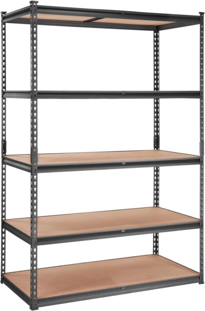 VEVOR 5-Tier Adjustable Storage Shelving Unit, 2000 lbs Capacity - Image 11