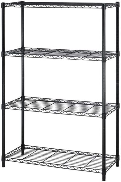 NSF Wire Shelf 4 Tier Shelving Unit - 1000 LBS Capacity