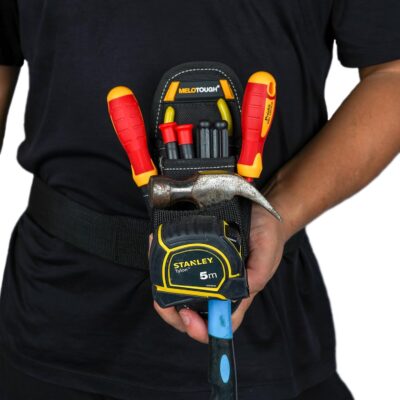 Compact Tool Pouch with Belt Clip and Knife Holder - Image 7