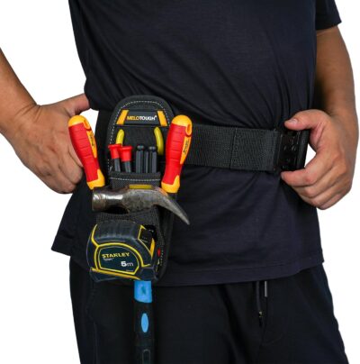 Compact Tool Pouch with Belt Clip and Knife Holder - Image 4