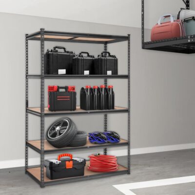 VEVOR 5-Tier Adjustable Storage Shelving Unit, 2000 lbs Capacity - Image 2