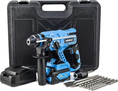 NEIKO 10882A Cordless Rotary Hammer Drill with 20V Battery