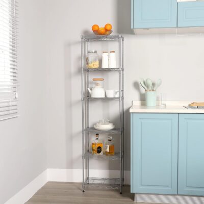 REGILLER 6 Wire Shelving Storage Rack for Various Spaces - Image 6