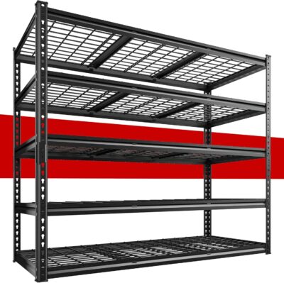 Heavy Duty 55" Garage Shelving Unit, 3000LBS, 5 Tier