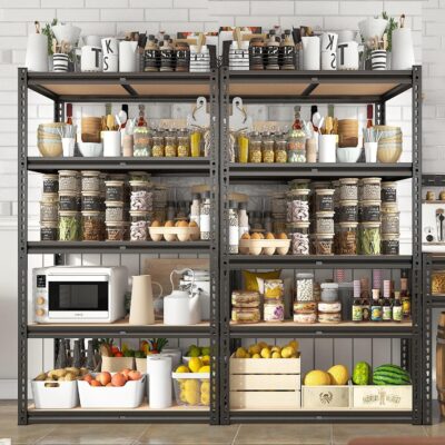 REIBII 2020LBS Heavy Duty Garage Shelving 5 Tier Unit - Image 8